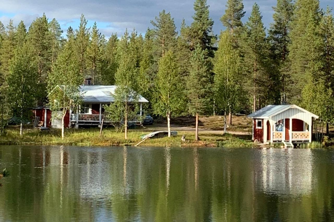Off-Grid Cabin In Nattavaara Lapland Luaran gambar