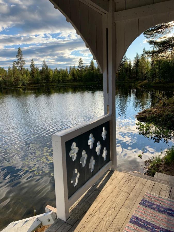 Off-Grid Cabin In Nattavaara Lapland Luaran gambar