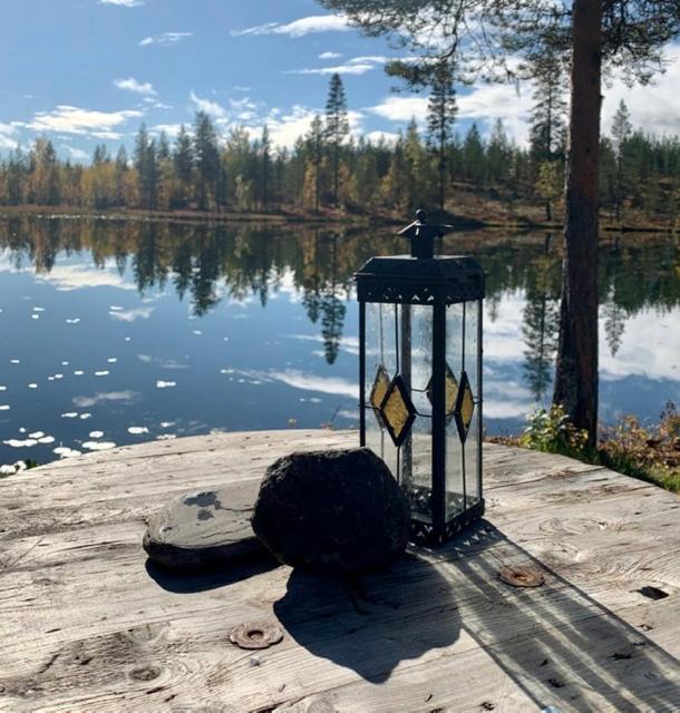 Off-Grid Cabin In Nattavaara Lapland Luaran gambar