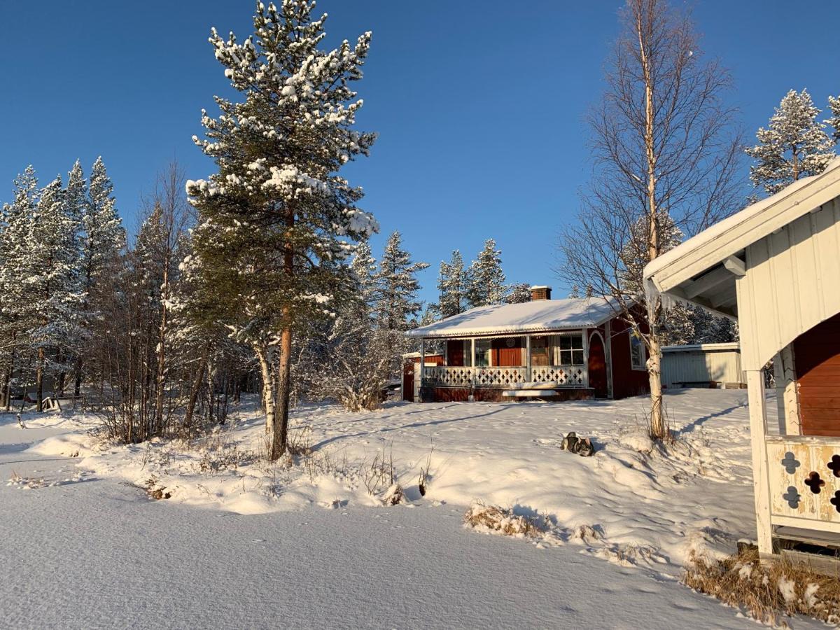 Off-Grid Cabin In Nattavaara Lapland Luaran gambar