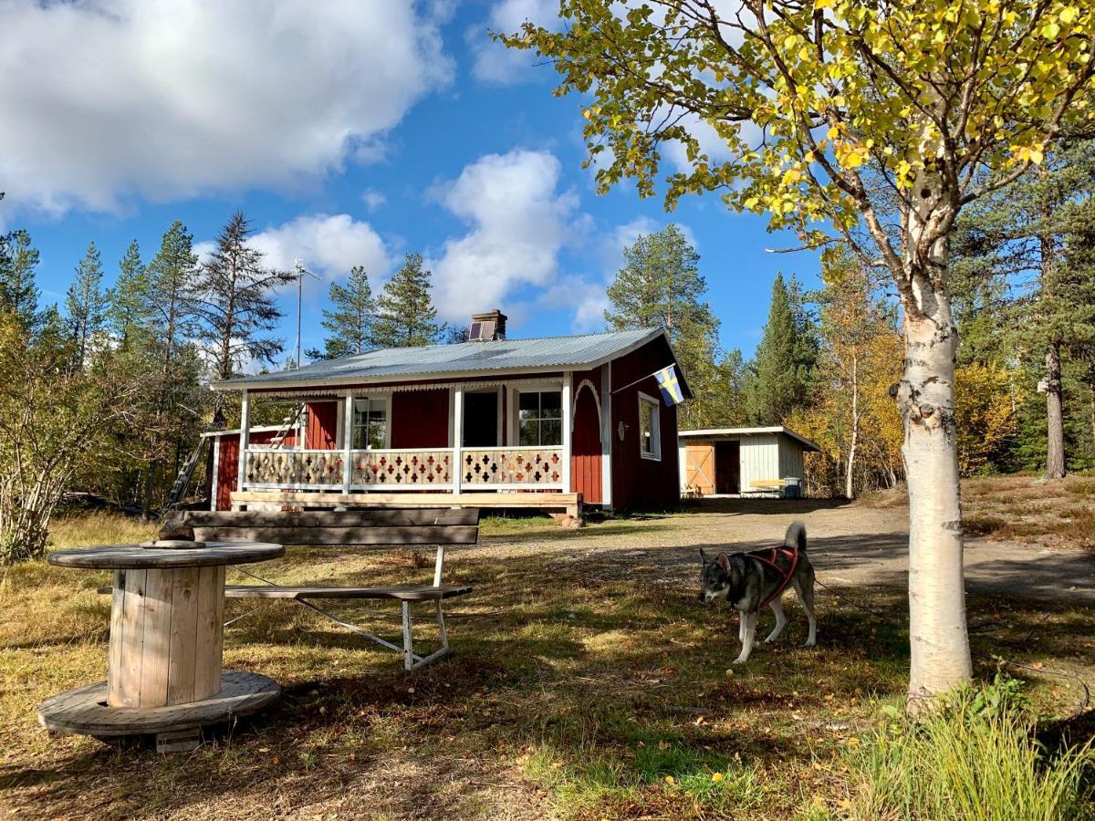 Off-Grid Cabin In Nattavaara Lapland Luaran gambar