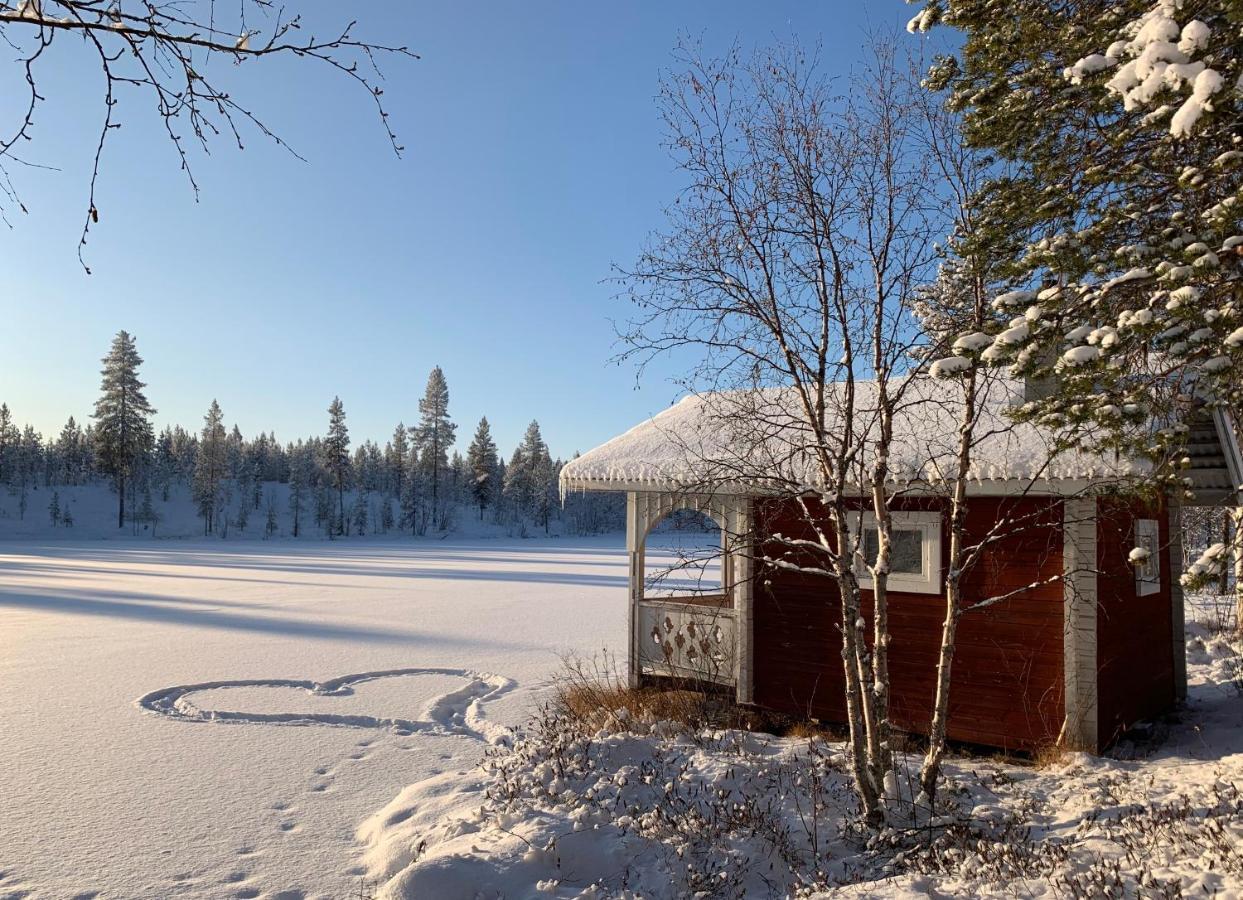 Off-Grid Cabin In Nattavaara Lapland Luaran gambar
