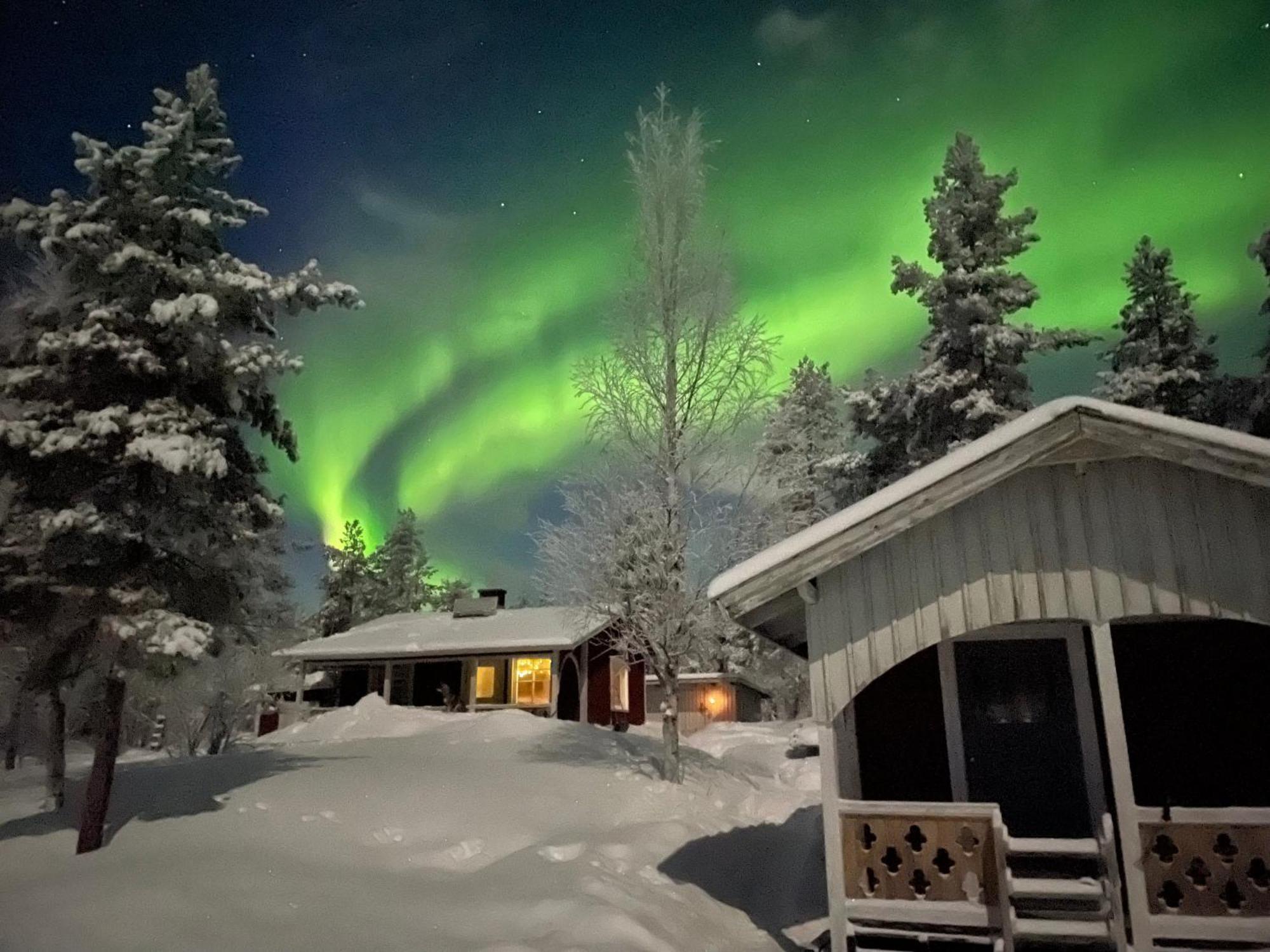 Off-Grid Cabin In Nattavaara Lapland Luaran gambar